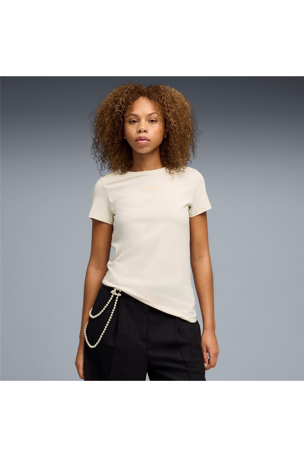 Puma 691760 87 ESS Script Tee Kadın T-shirt - Fiyatı, Yorumları