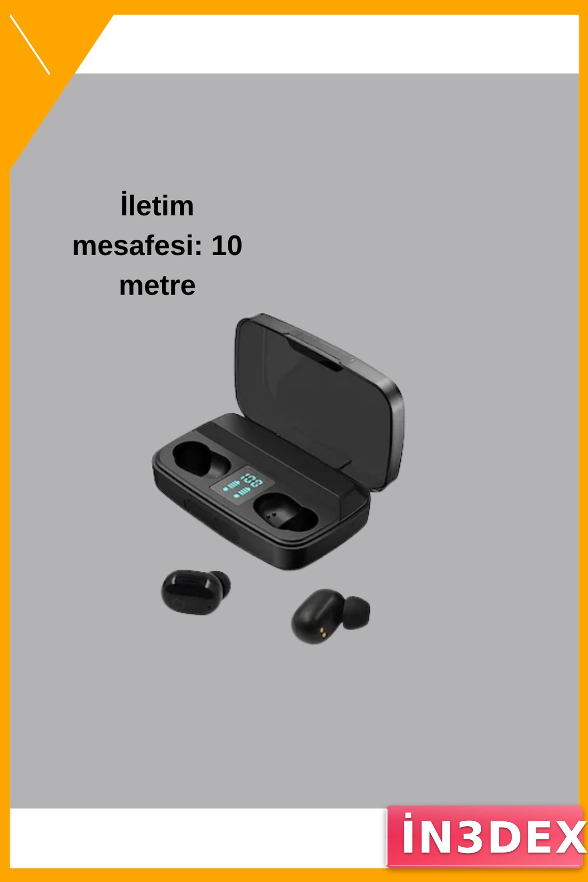 Kablosuz Bluetooth Kulaklık 1800mAh Şarj Kutusu TWS Otomatik Eşleşme