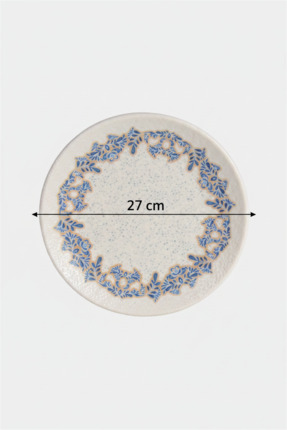 rinart 6'lı Valencia Servis Tabak 27Cm Dijital Valeria-A