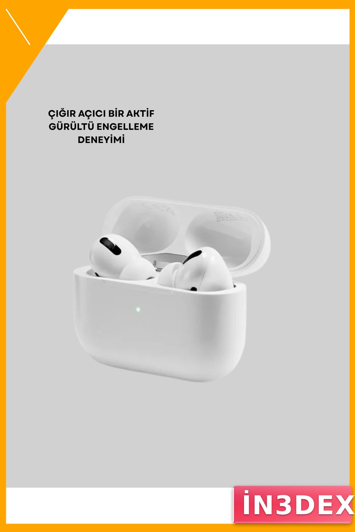 Kablosuz Kulak İçi Bluetooth Kulaklık Aktif Gürültü Engelleme
