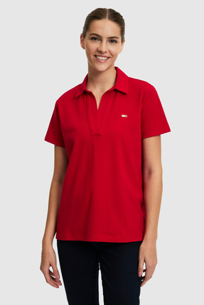 U.S. Polo Assn. Kadın Kırmızı Basic Tişört 50323447-VR171