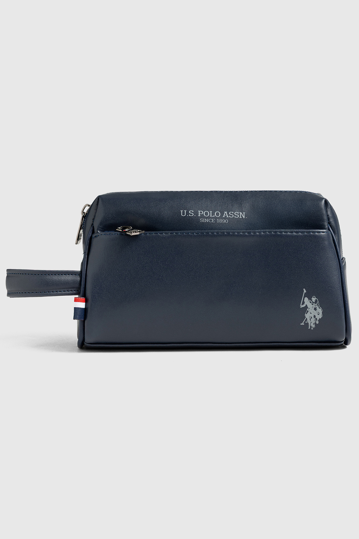 U.S. Polo Assn. 26046-26047 El Portföy El Çantası Clutch Çanta Traş Çantası LACİVERT görsel 2