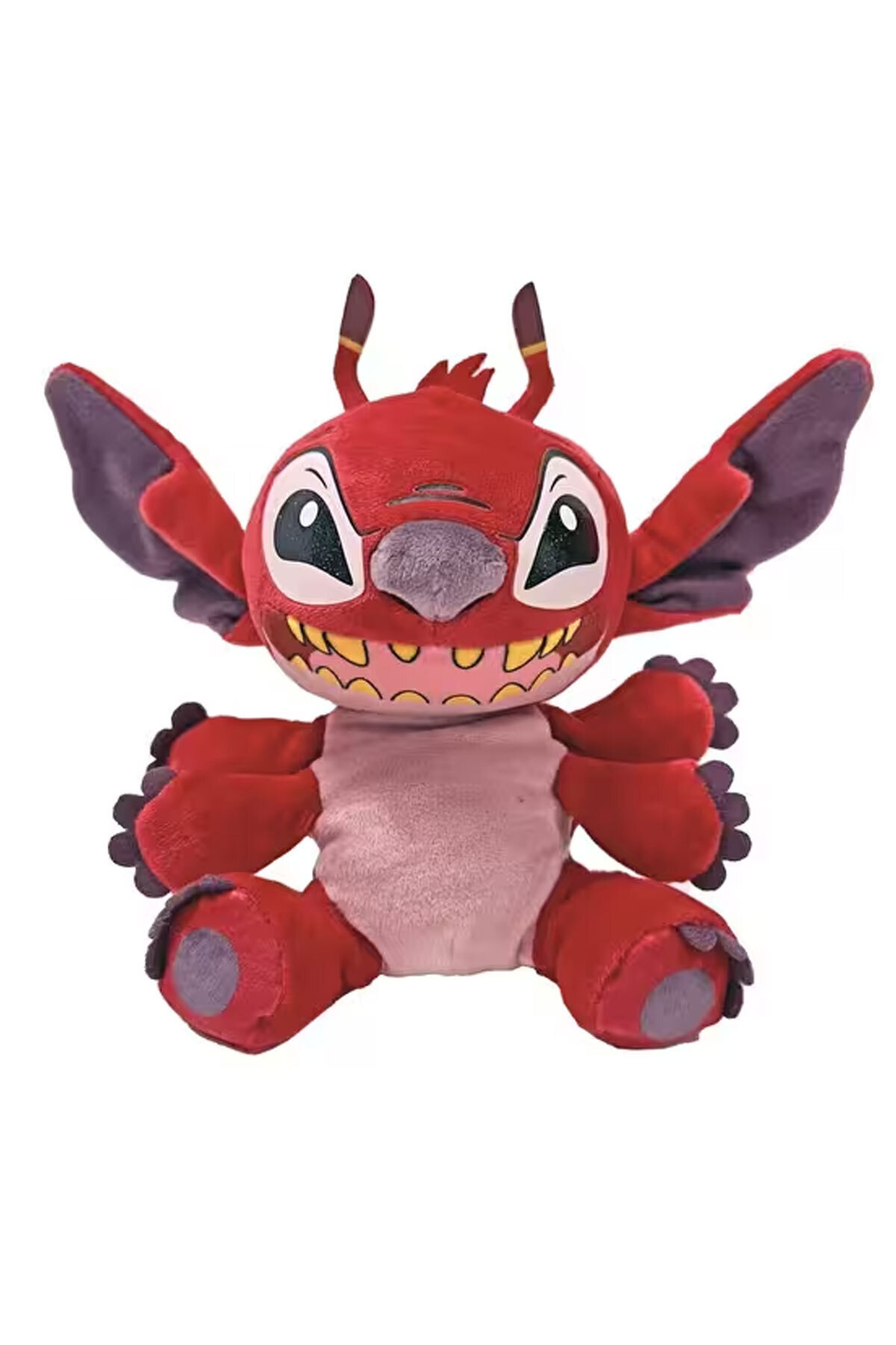 Feyza Oyuncak Ty Disney Lilo and Stitch Leroy Plush Toy | Soft Red