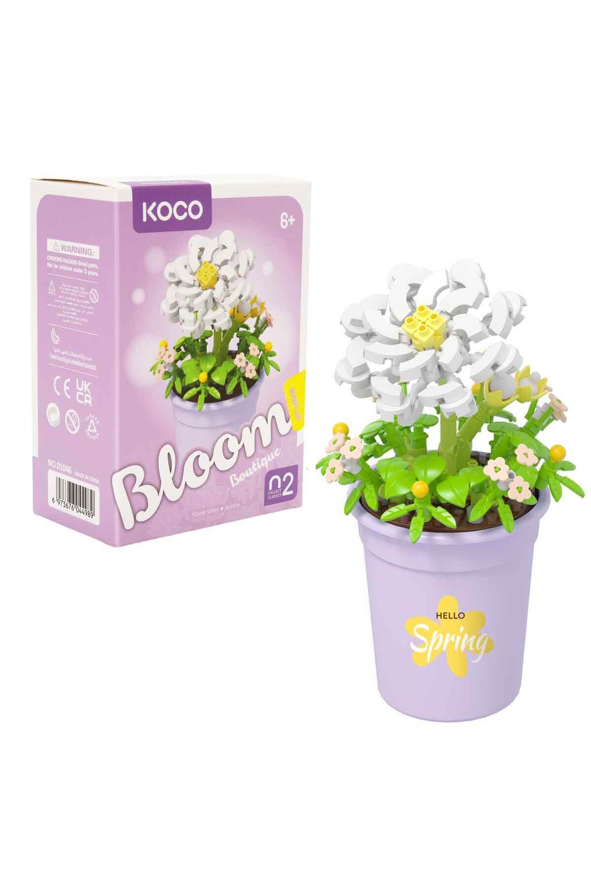 Koco Bloom Boutique Flower Serisi Saksı Çiçekleri - Gül 176 Parça