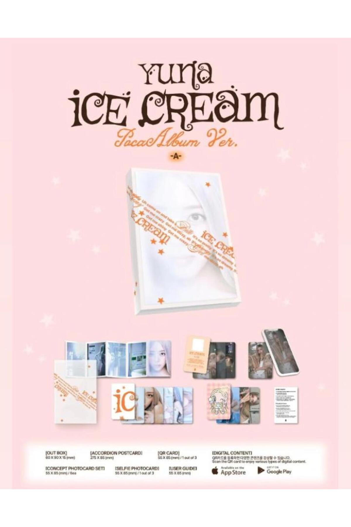 tays store YUNA (ITZY) - [Ice Cream] POCAALBUM Ver. Album - Fiyatı