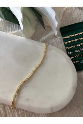 Alina Jewelry Gold çelik bileklik