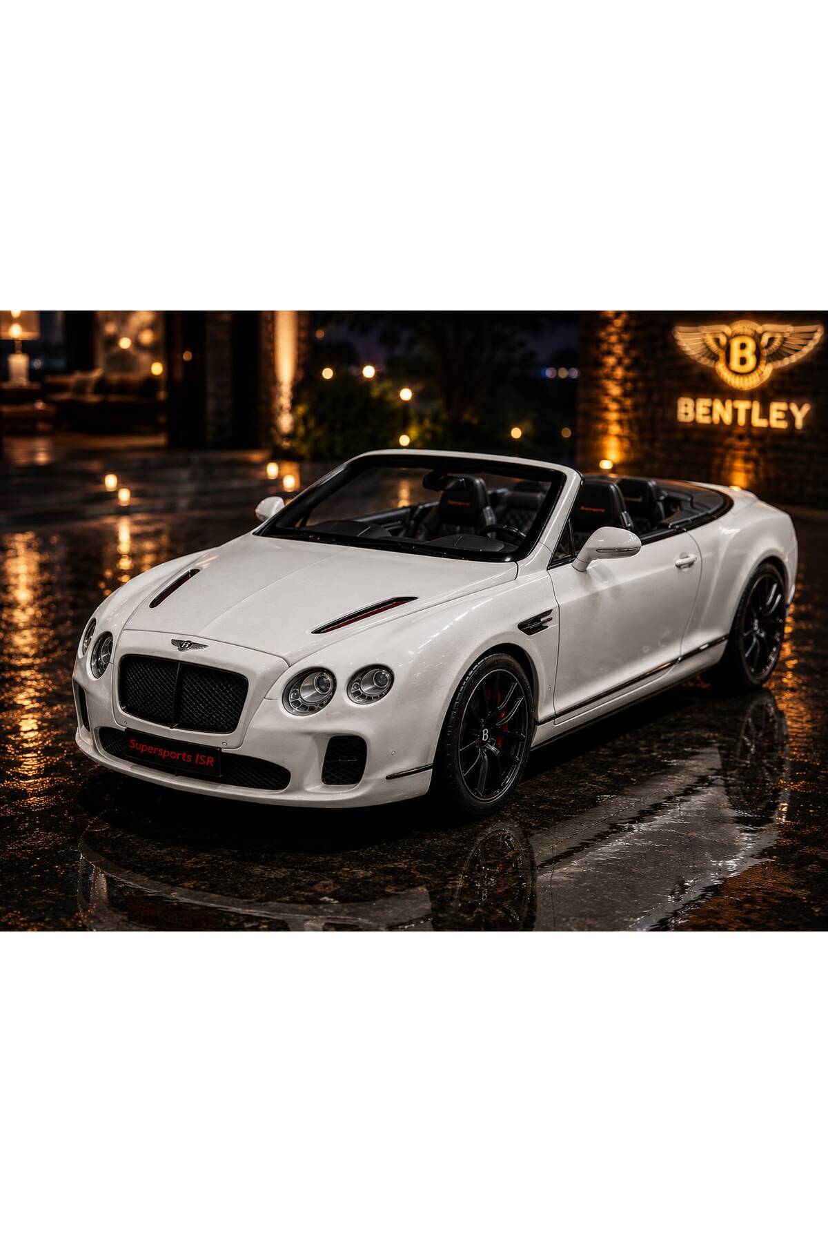 scntoys BENTLEY CONTINENTAL SUPERSPORTS CONVERTIBLE ISR DİECAST