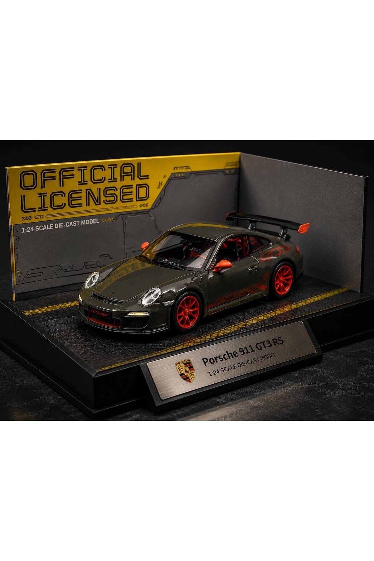 scntoys Porsche 911 GT3 RS Diecast Model Araba Porsche Spor Yarış