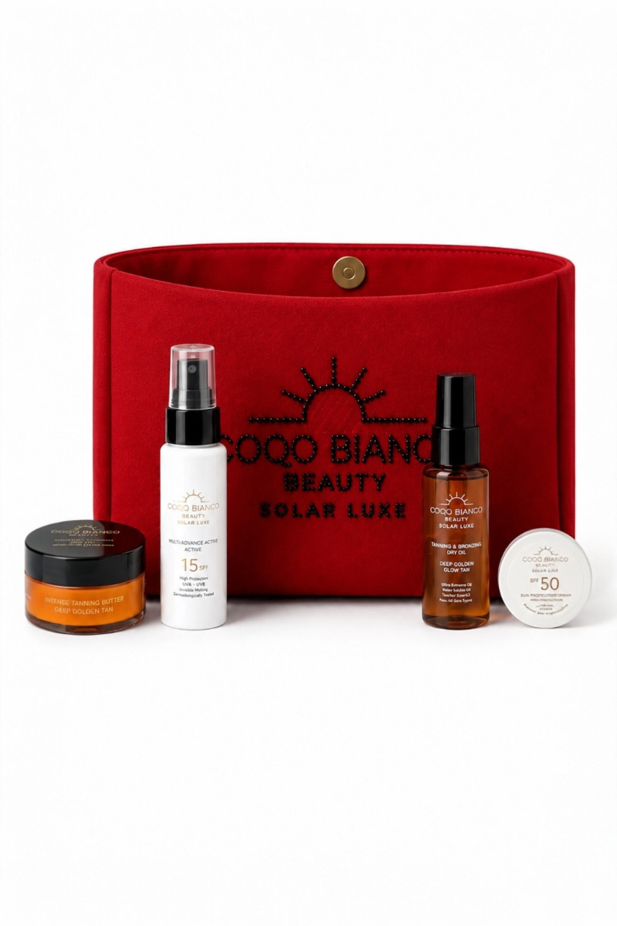 Coco Bianco by Bianco E Nero Coco Bianco Seyahat Kiti Ve Kırmızı Çanta - Travel Kid & Red Bag — cbskc0007