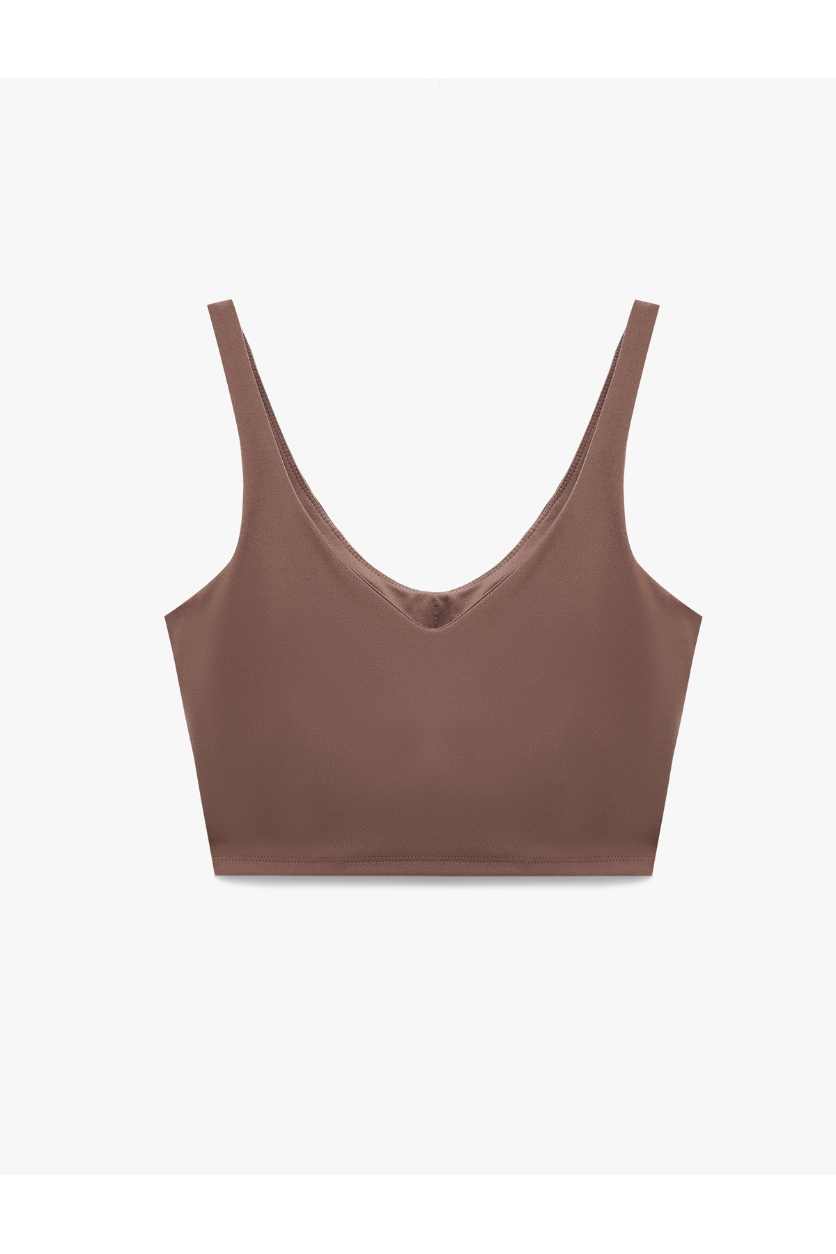 Koton Kolsuz V Yaka Kaplı Slim Fit Sporcu Sütyeni görsel 6