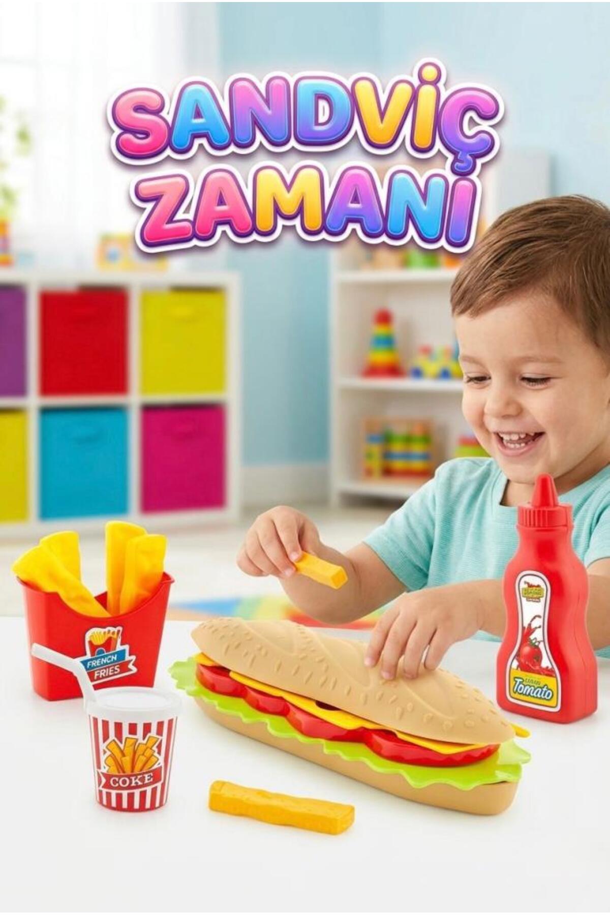 86948783様 リクエスト 7点 まとめ商品 Tıfıl Toys Küçük Şeflerin Eğlenceli Fast Food Seti! Sandviç Zamanı