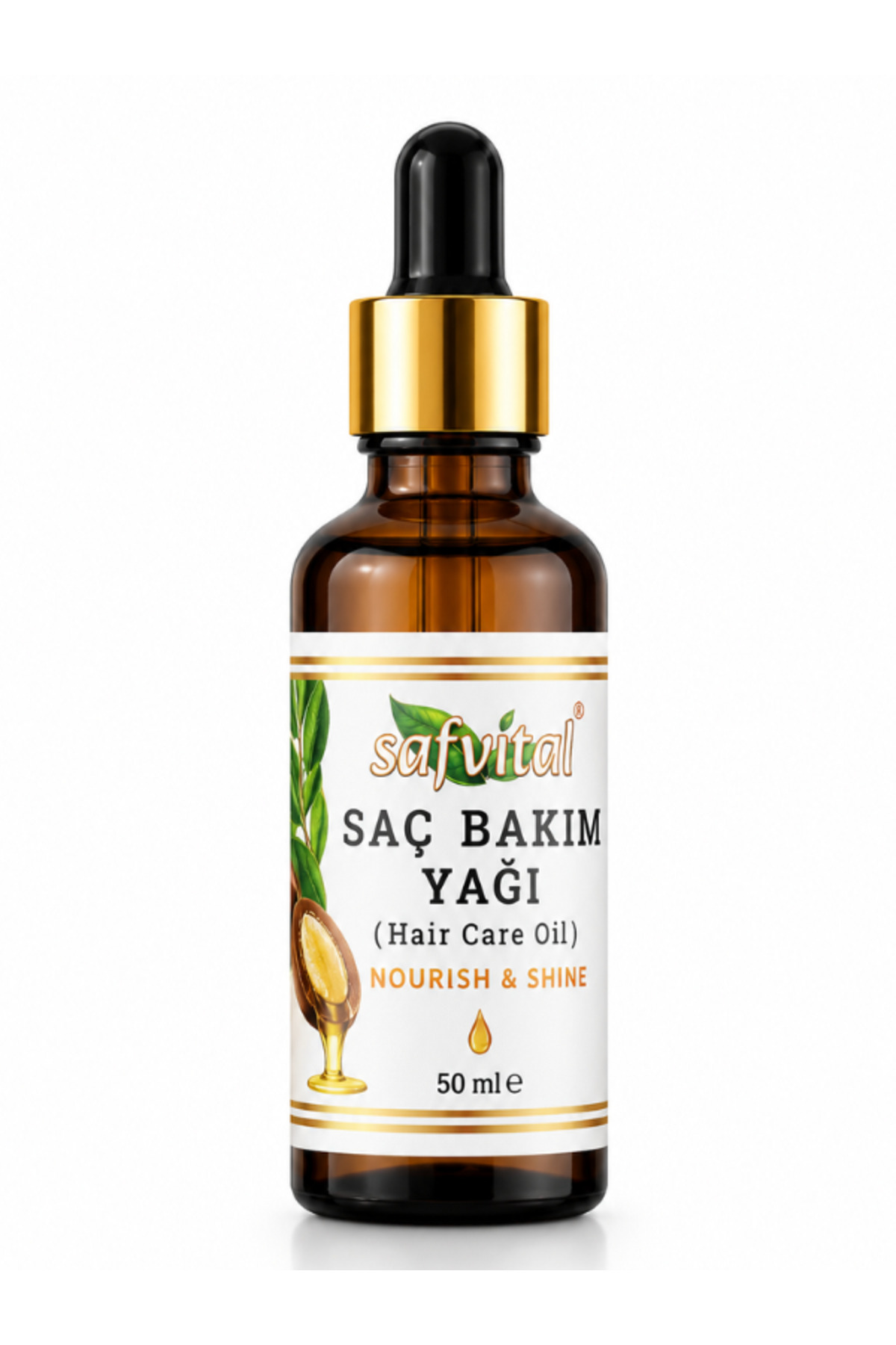 روغن مراقبت از مو ۵۰ میلی‌لیتر حاوی آرگان، جوجوبا، هسته انگور هندی و بادام شیرین. ضد وز، مرطوب‌کننده قوی، براق‌کننده، ظاهری نرم. مغذی و تقویت‌کننده انتهای مو. سرم ویتامین E — safvital-haircare-oil-20ml — تصویر 8 از 9