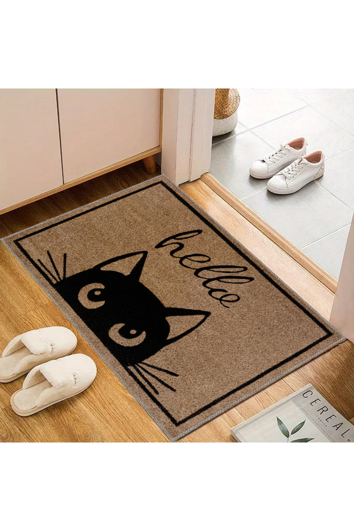 Printed Anti-Slip Base Decorative Indoor Mop Door Front Kitchen Bathroom 50x80 Mop