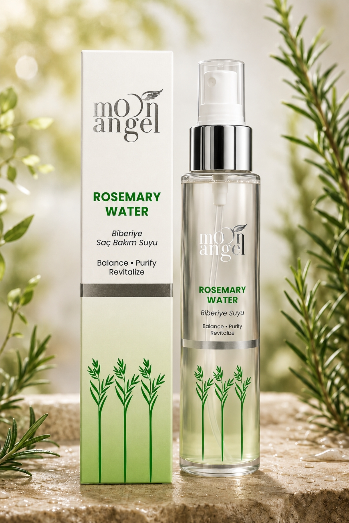 Biberiye Suyu Saç Bakım Rosemary Water 100 ml — görsel 1