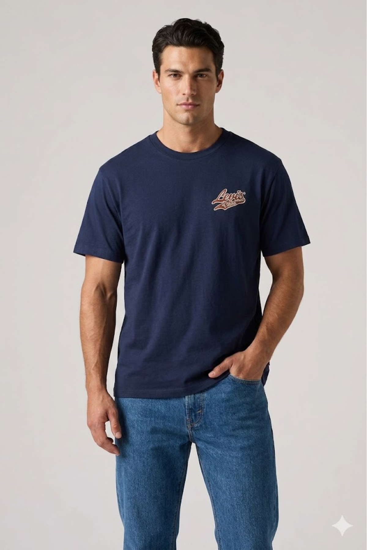 تی‌شرت مردانه نخی طرح ریلکس فیت لیوایز تی شرت Levi's