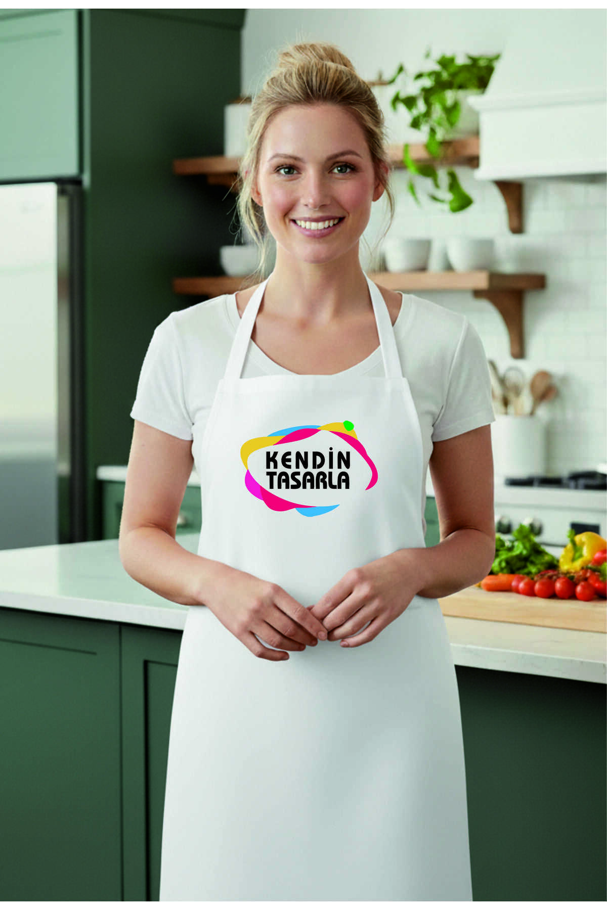 Custom printed Kitchen Apron for your company and yourself