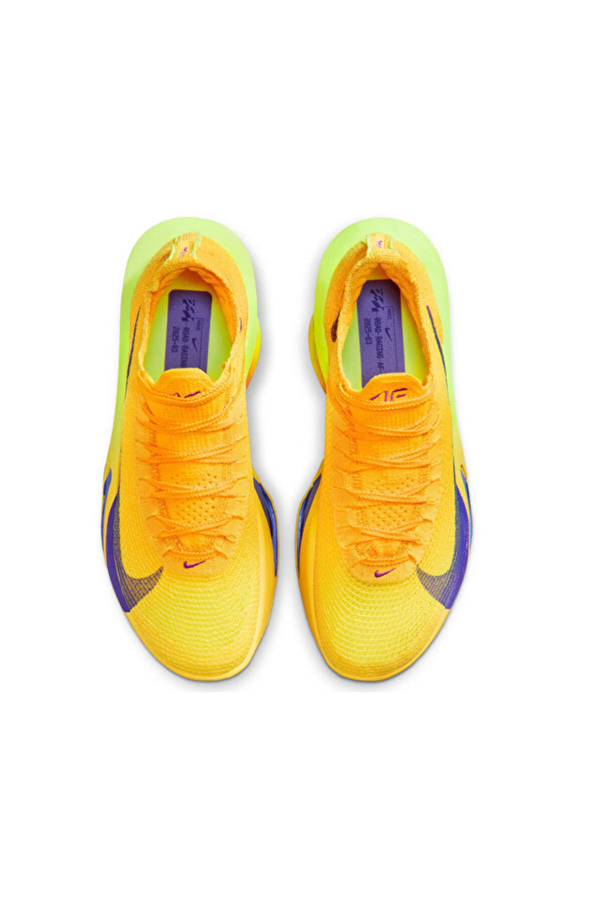 Air Zoom Alphafly Next% 3 Yarış ve Maraton Spor Ayakkabısı Lazer Turuncu / İndigo Mavisi / Sitrin Sarısı - Laser Orange / Indigo Burst / Citron Pulse — رنگارنگ LEORAAIR004 — تصویر 5 از 8
