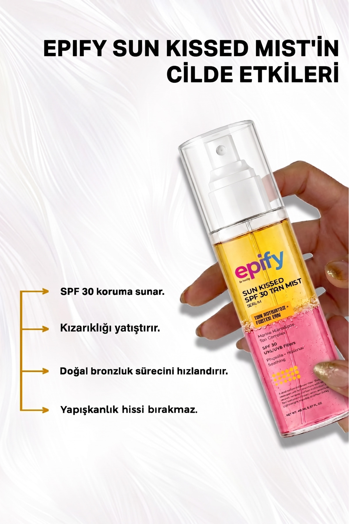 اسپری برنزه کننده Sun Kissed SPF 30، اسپری میست ۳۰ فاکتور