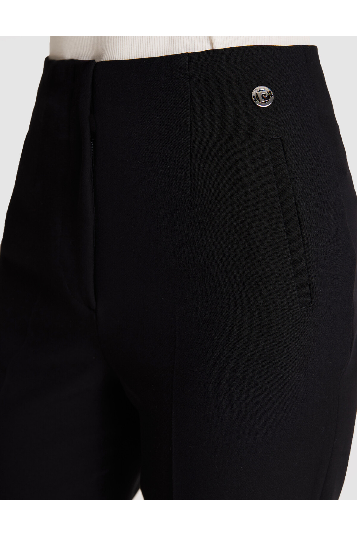 Pierre Cardin Siyah Carrot Fit Kumaş Pantolon 50319939-VR046 görsel 6