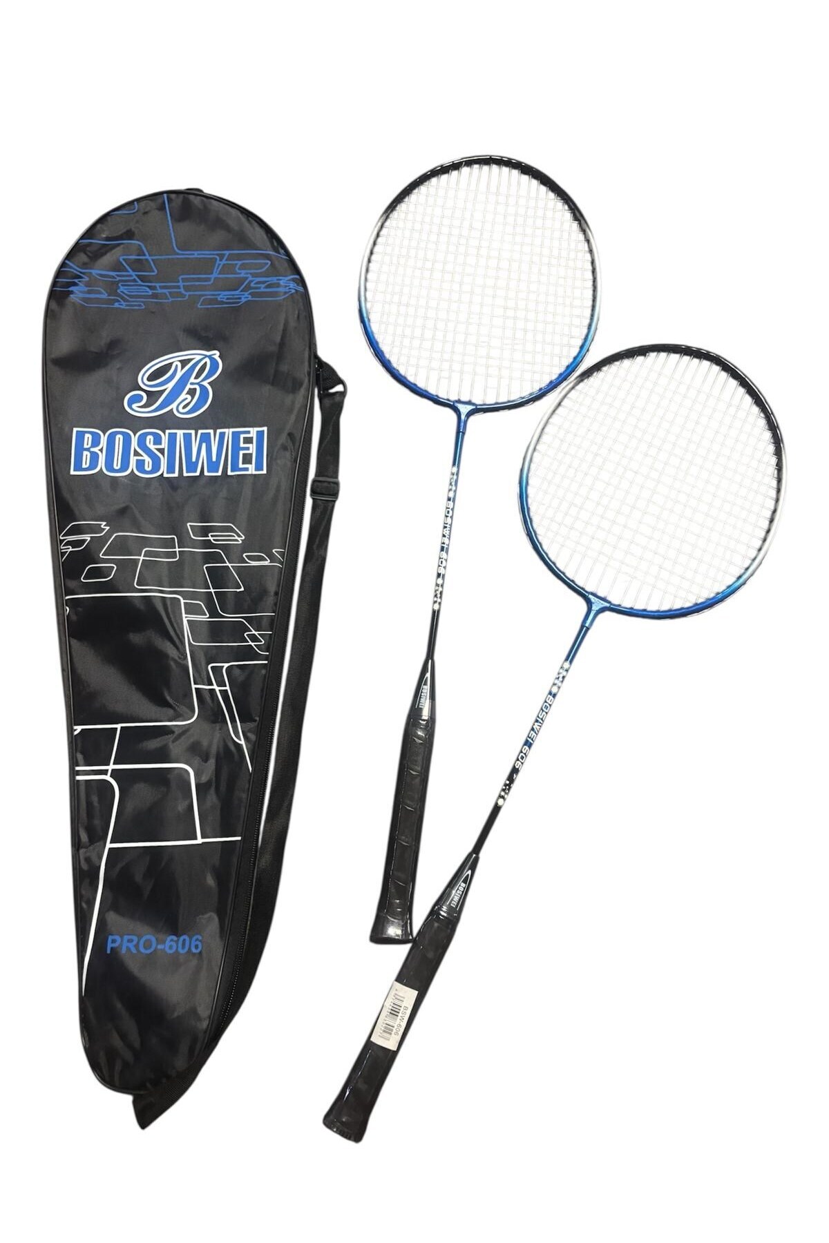 CKSpor Pro-606 Badminton Seti 2 Raket 3 Top Taşıma Çantalı