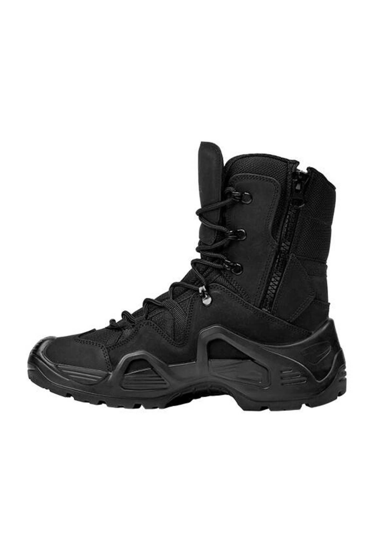 Vogel M1491 Nubuck Deri Black- Fermuarlı Bot görsel 4