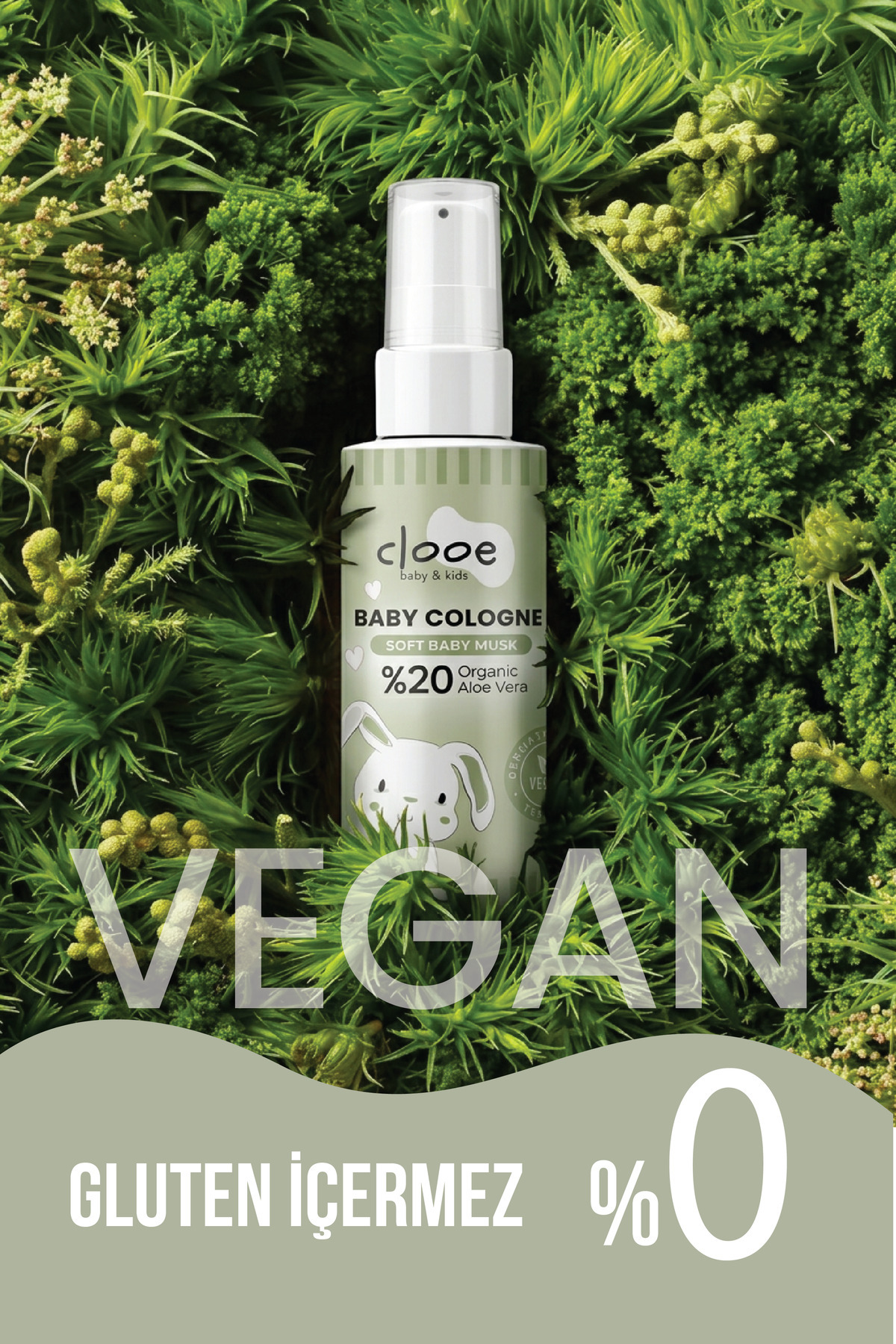 2'li Bebek Kolonyası Soft Baby Musk 40 ml - Bebek Pudrası ve Beyaz Misk Notalı - Organik Aloe Vera Özlü - Vegan - Hızlı Kuruyan — PKA061 — تصویر 2 از 4
