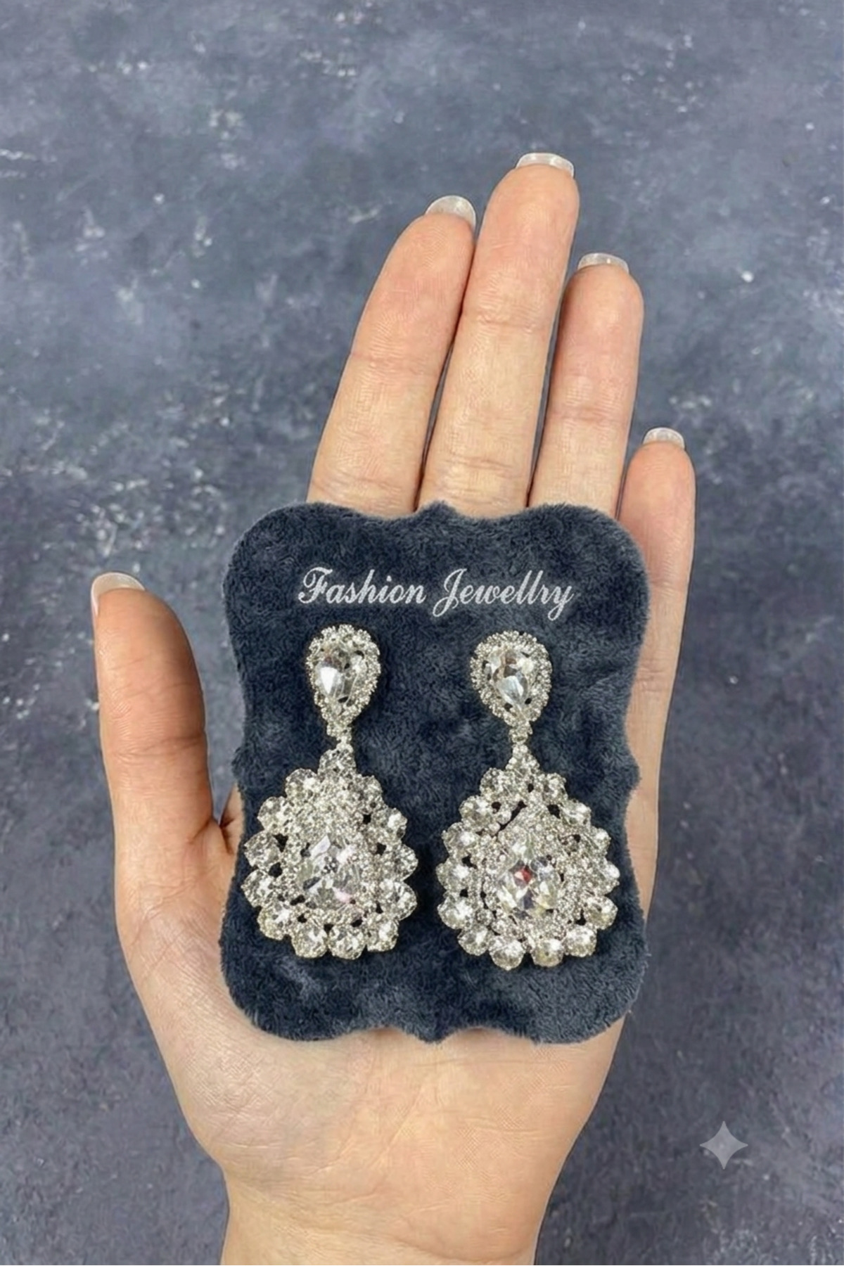 Pera Model Gelin Kına Tacı Ve Damla Taşlı Abiye Küpe, Sultan Tacı
