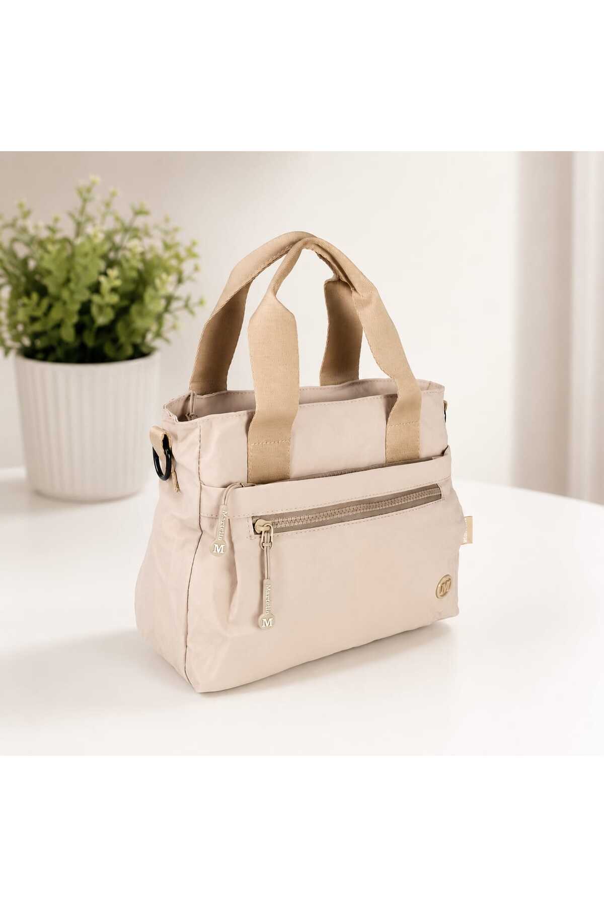 Vona Bags Martella Kipling Kumaş Kadın El, Omuz Çantası M12 görsel 4