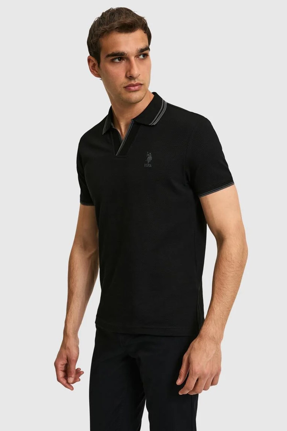 پولوشرت مردانه یقه پلو | یو اس پولو U.S. Polo Assn. TYC2E692717F8982A14FA9E00 TR - تصویر 2