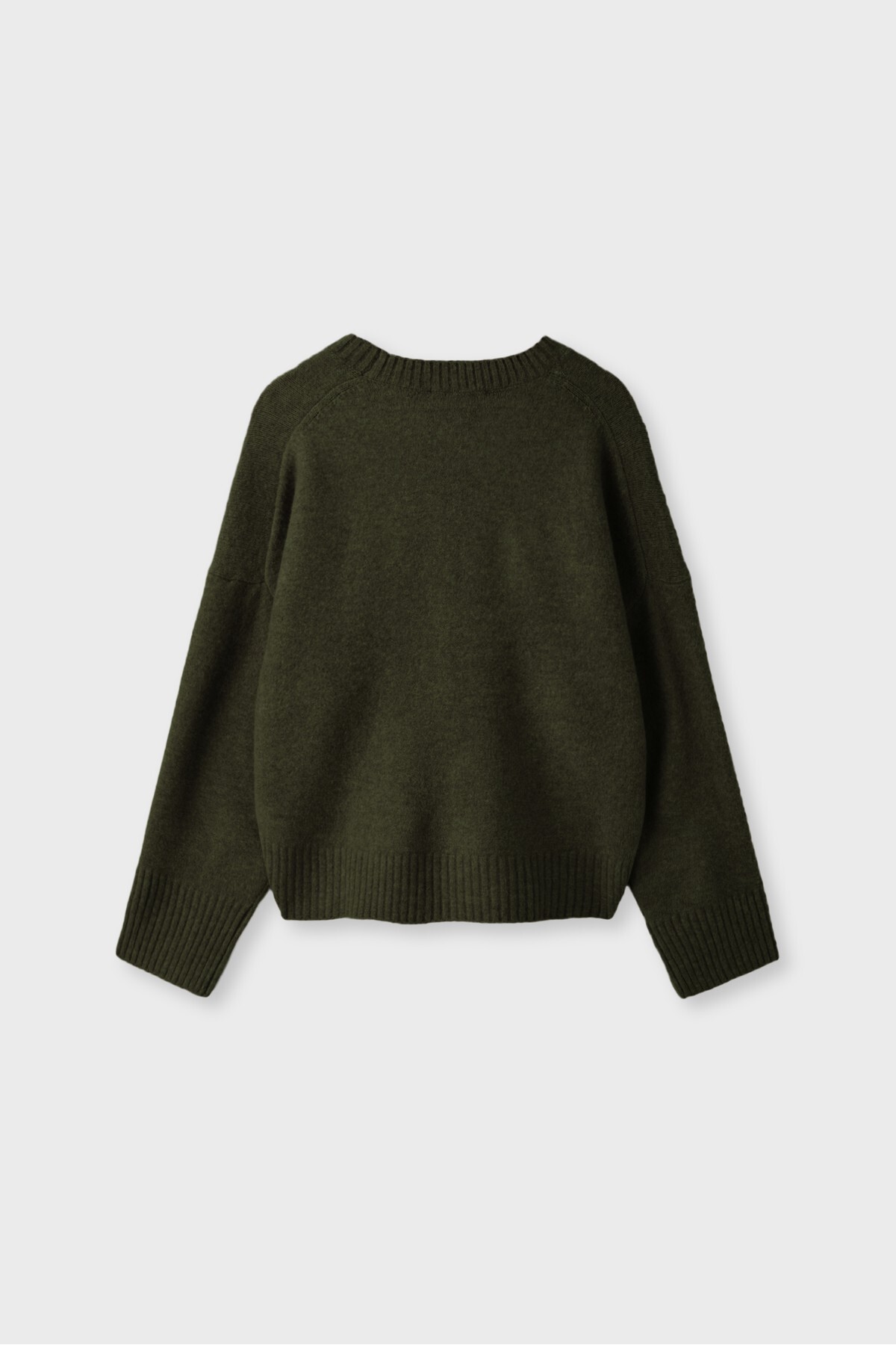 Stradivarius Yumuşak dokulu basic triko kazak görsel 7
