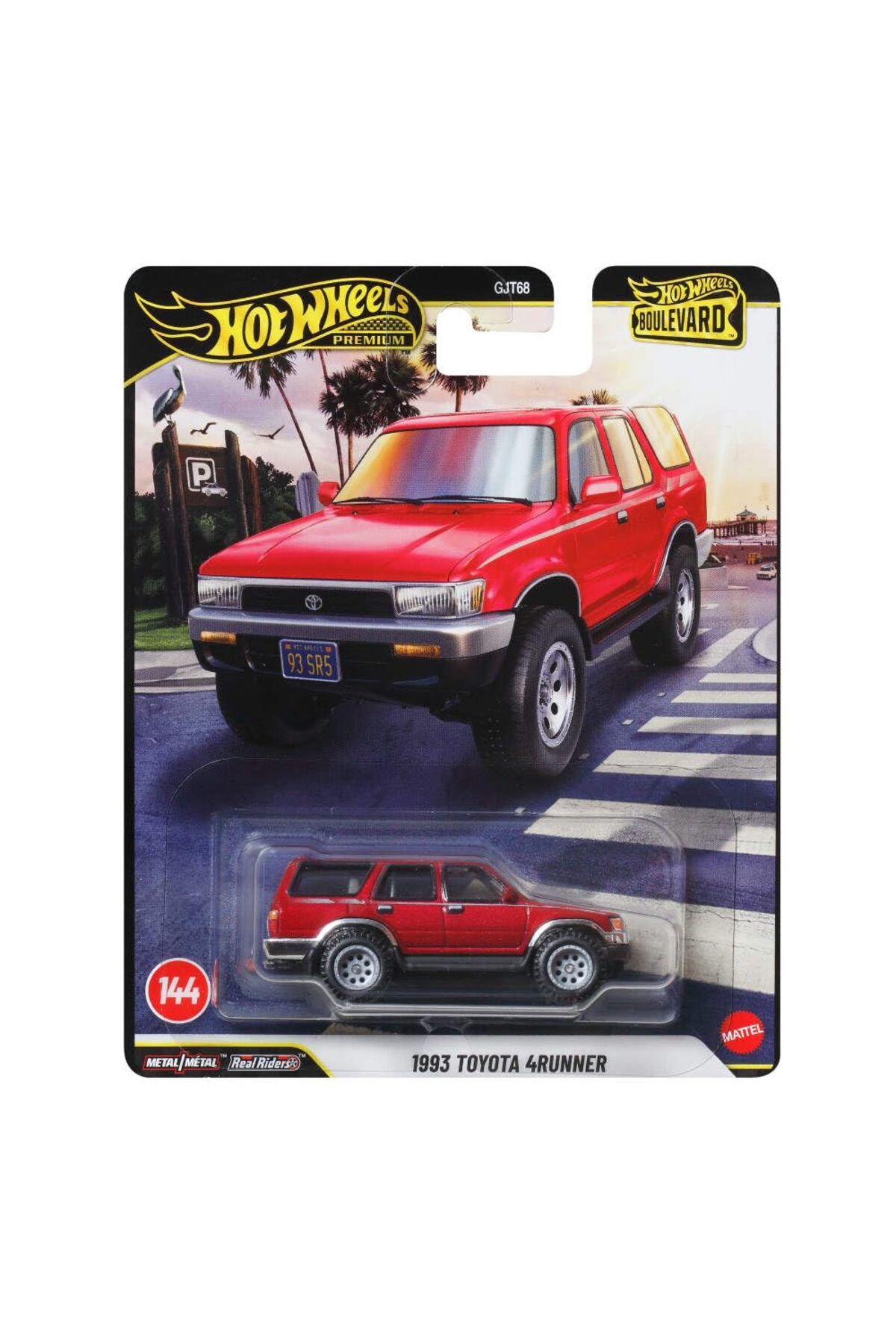 Runners-Hi The Roadside Treasures 未開封 HOT WHEELS Boulevard Premium Araçlar 1993 TOYOTA 4RUNNER GJT68