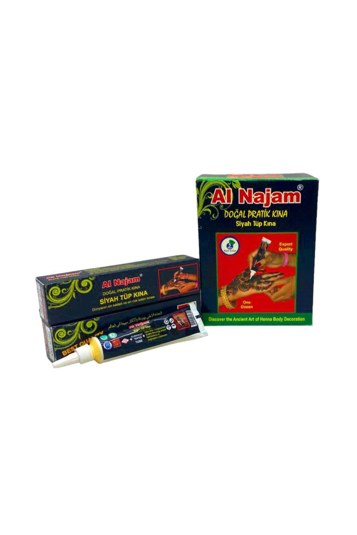 Eco Lounge 12 Adet Al Najam Siyah Tüp Kına 30gr Bx40 — MI16-KRTL4887Gok150678
