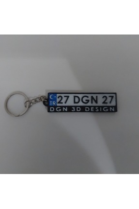 Dgn Plaka Anahtarlık Kişiye Özel Plaka-isim