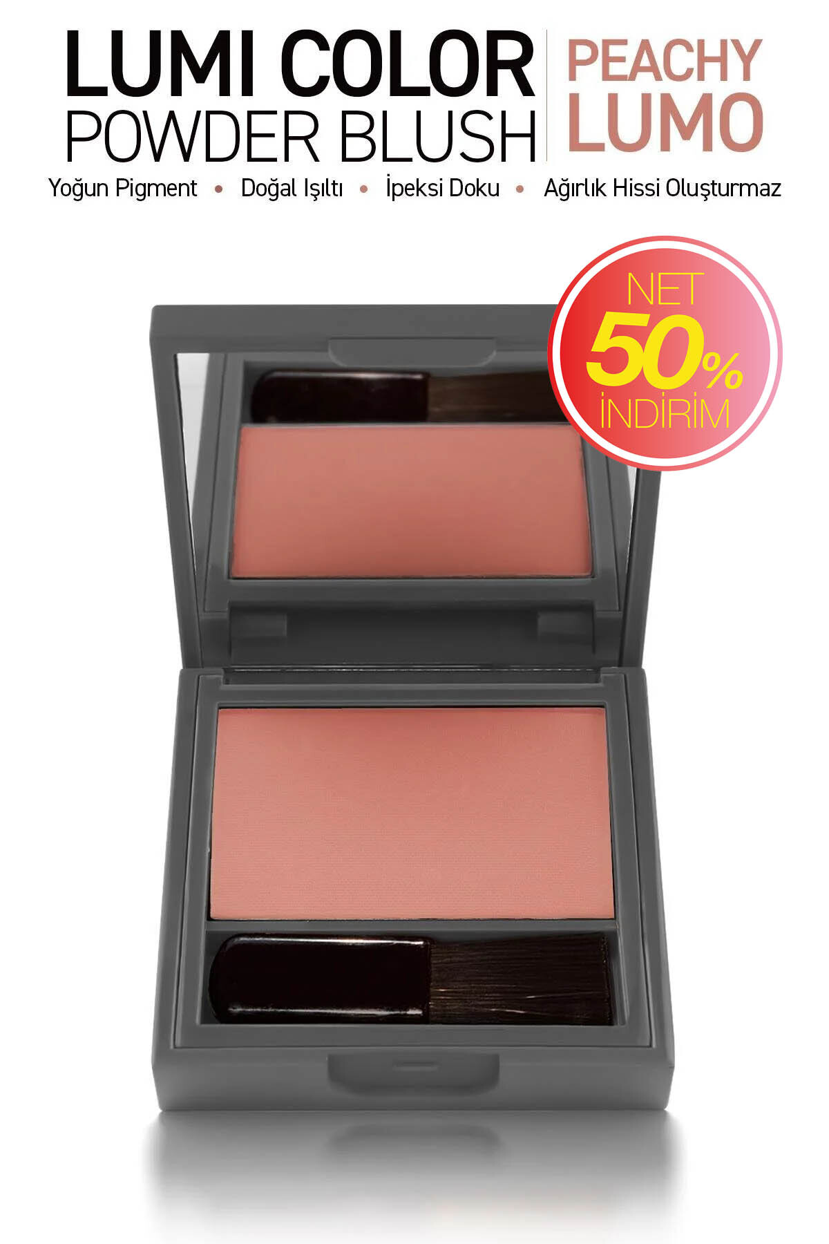Alix Avien Yoğun Pigmentli Ultra İnce İpeksi Dokulu Pudra Allık - Lumi Color Powder Blush 152 Peachy Lumo - Fiyatı, Yorumları
