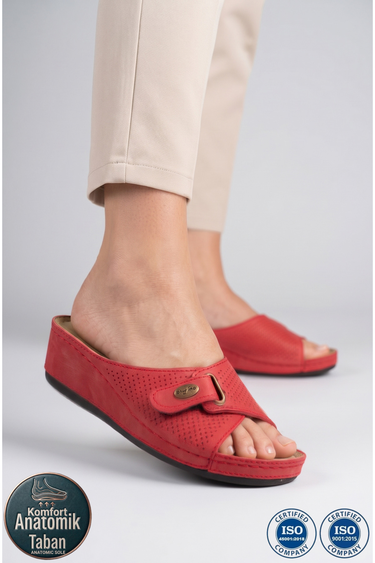 Women's Orthopedic Comfort Model Casual Slippers Soft Anatomical Sole Comfortable Outside & Home Interior