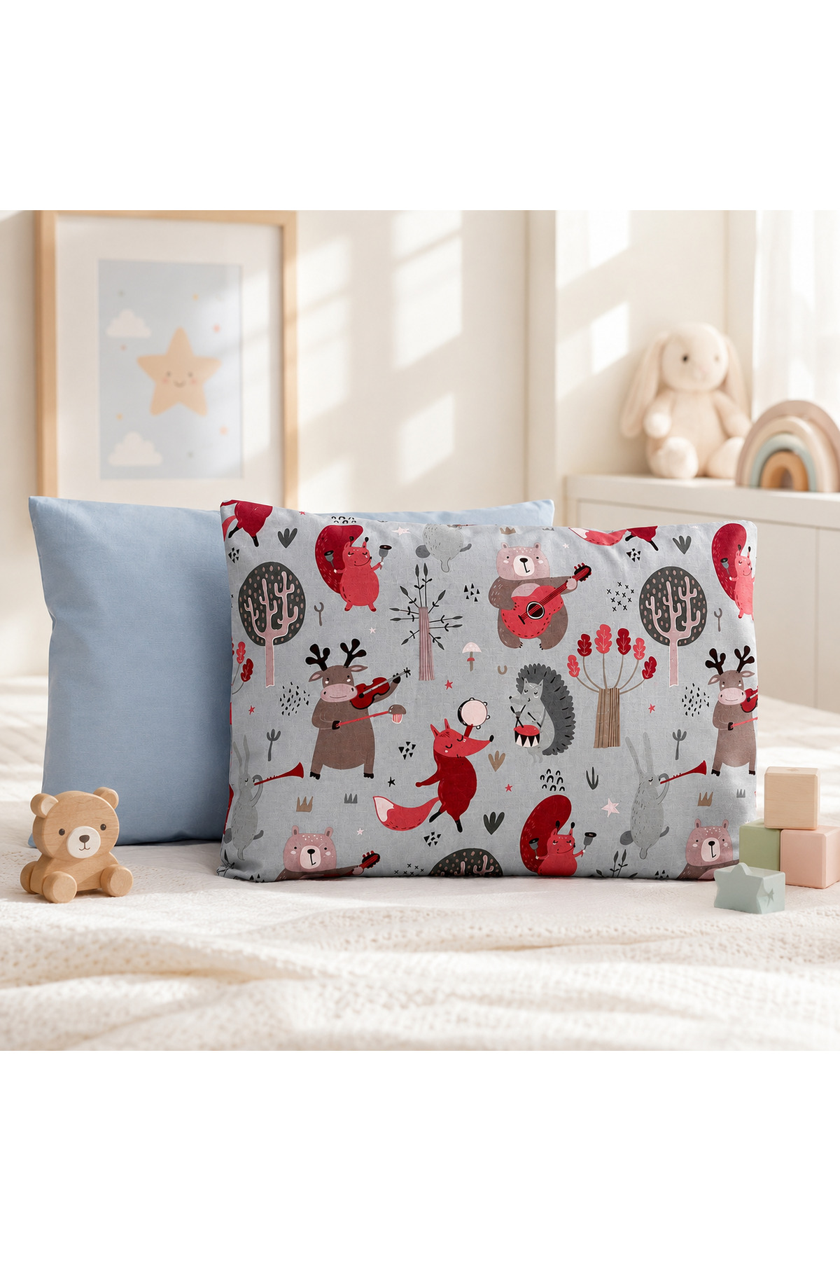 100% Cotton 2-Piece Pillowcase Baby & Child 35 x 45 cm