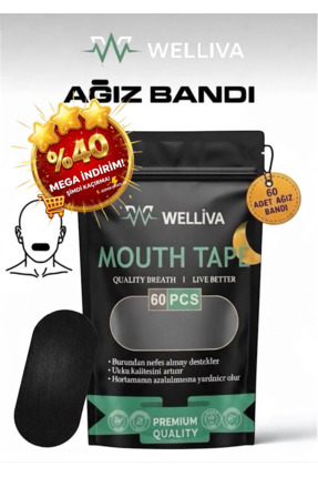 X333 Ağız Bandı 60 Adet - Horlama Önler, Uyku Bandı Ile Yaşam Kalitenizi Artt...