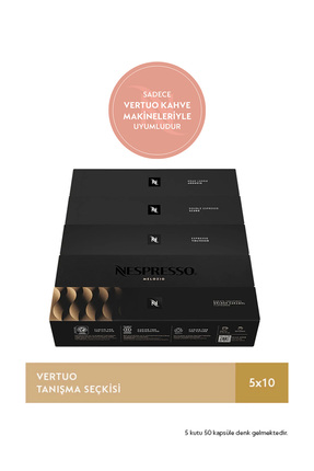 Nespresso Vertuo Tanışma Seçkisi - 50 Kapsül