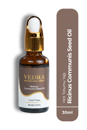VEDRA AROMATHERAPY & SKINCARE Hint Tohumu Yağı Riccinus Comminus Seed Oil 30 ML