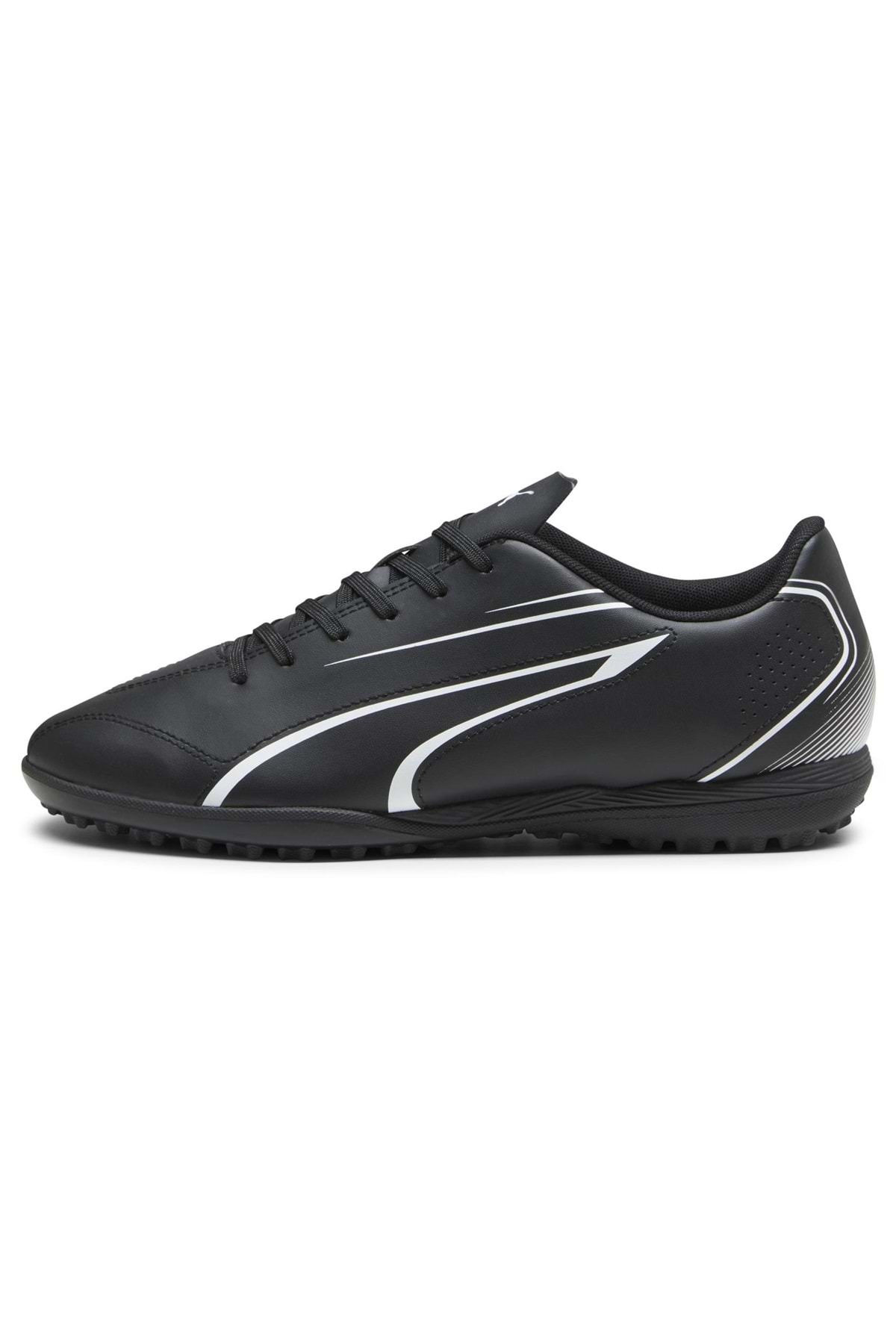 Puma Vitorıa TT 107484 Unisex Halısaha Ayakkabısı SİYAH-BEYAZ