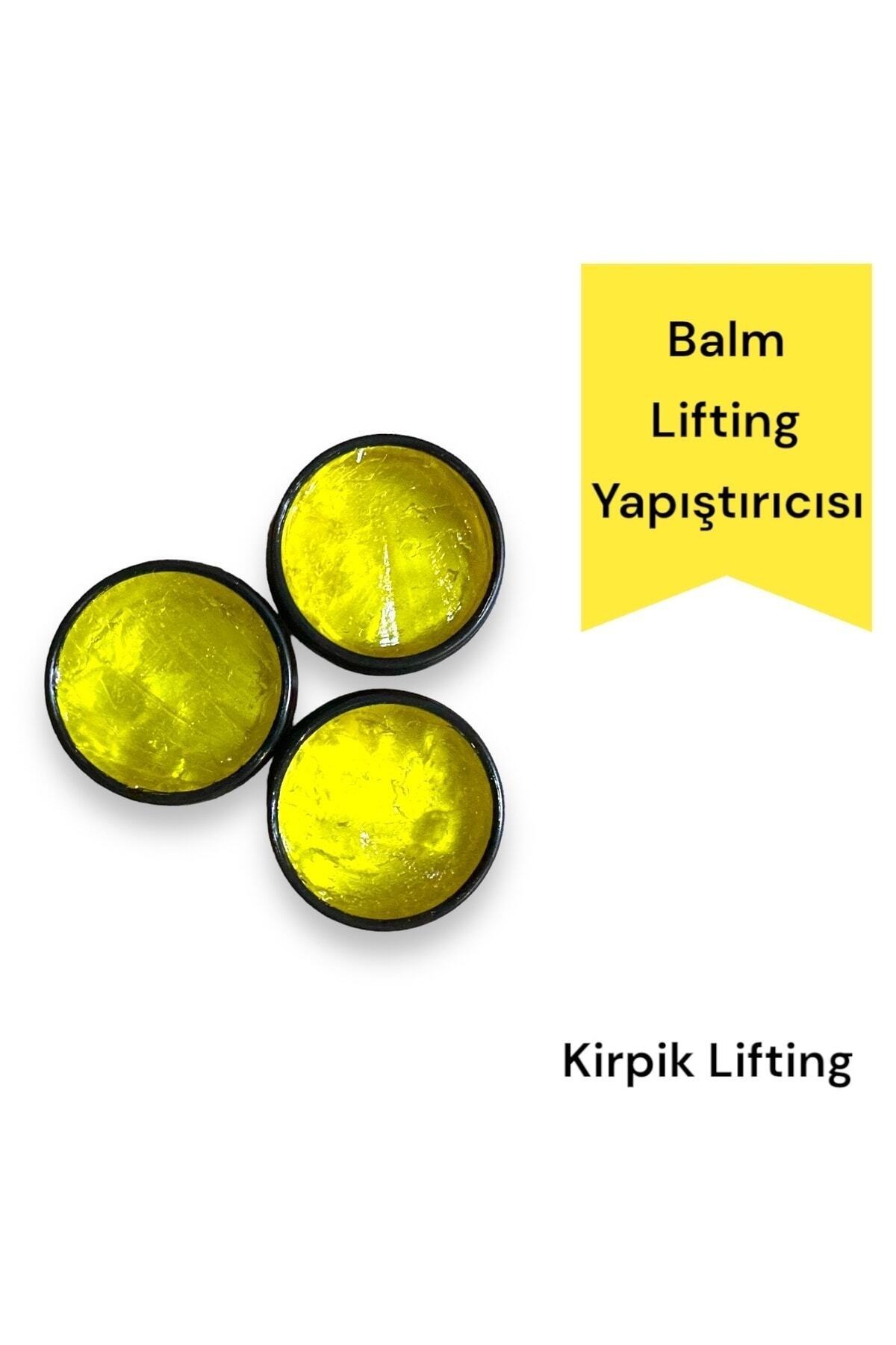 Sarı Balm Yapıştırıcı Ve Fırça Set Kirpik Lifting Yapıştırıcısı Balm Kolay Tarama Ve Bakım Yapar — بنفش KirpikliftingBALM-SARI+FIRÇA — تصویر 5 از 6