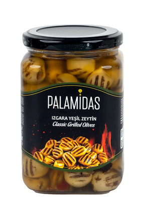 palamidas Izgara Yeşil Zeytin 995 gr Cam Kavanoz
