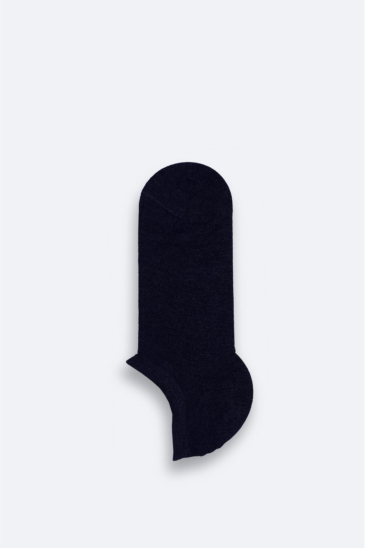 Men's Navy Blue Cotton Sneaker Socks B008553