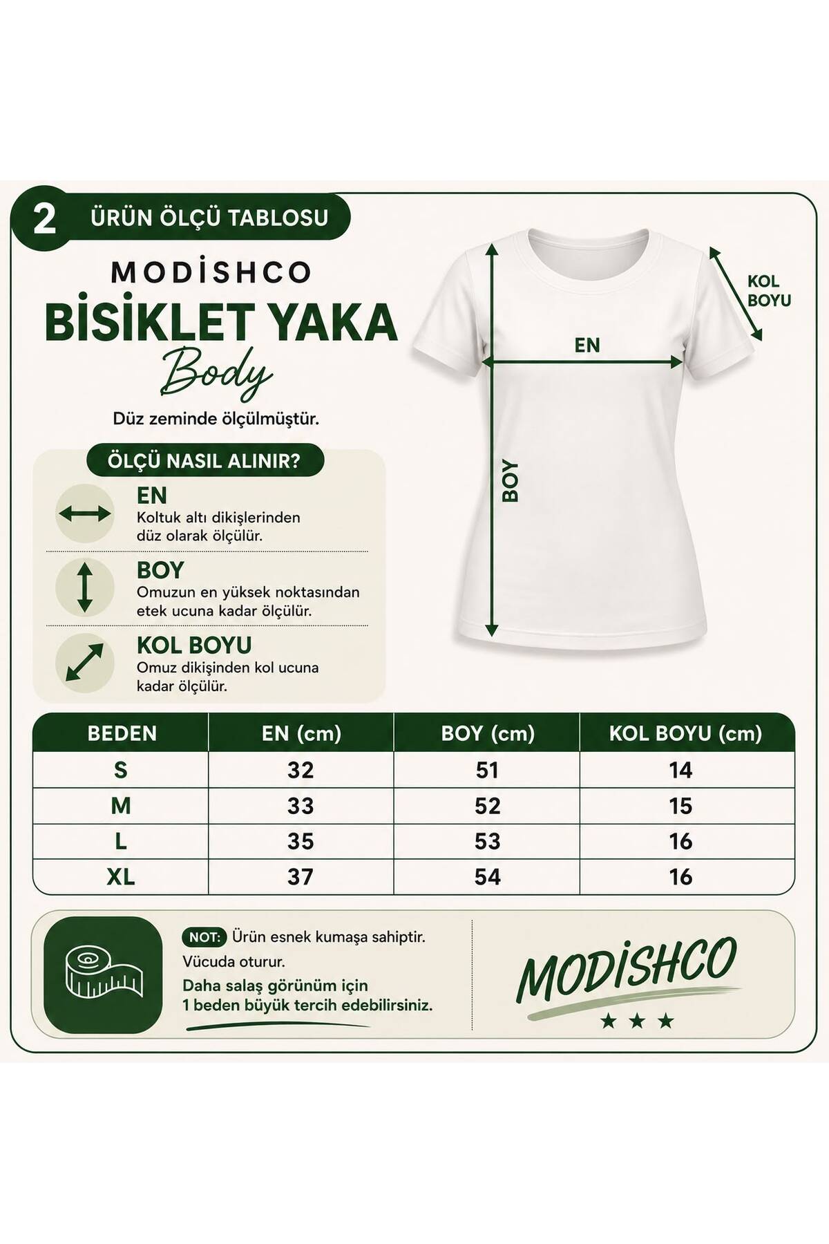 MODiSCHO Kadın Bordo Bisiklet Yaka Slim Fit Pamuklu Ultra Soft Likralı Kumaş Basic T-Shirt & Body görsel 2