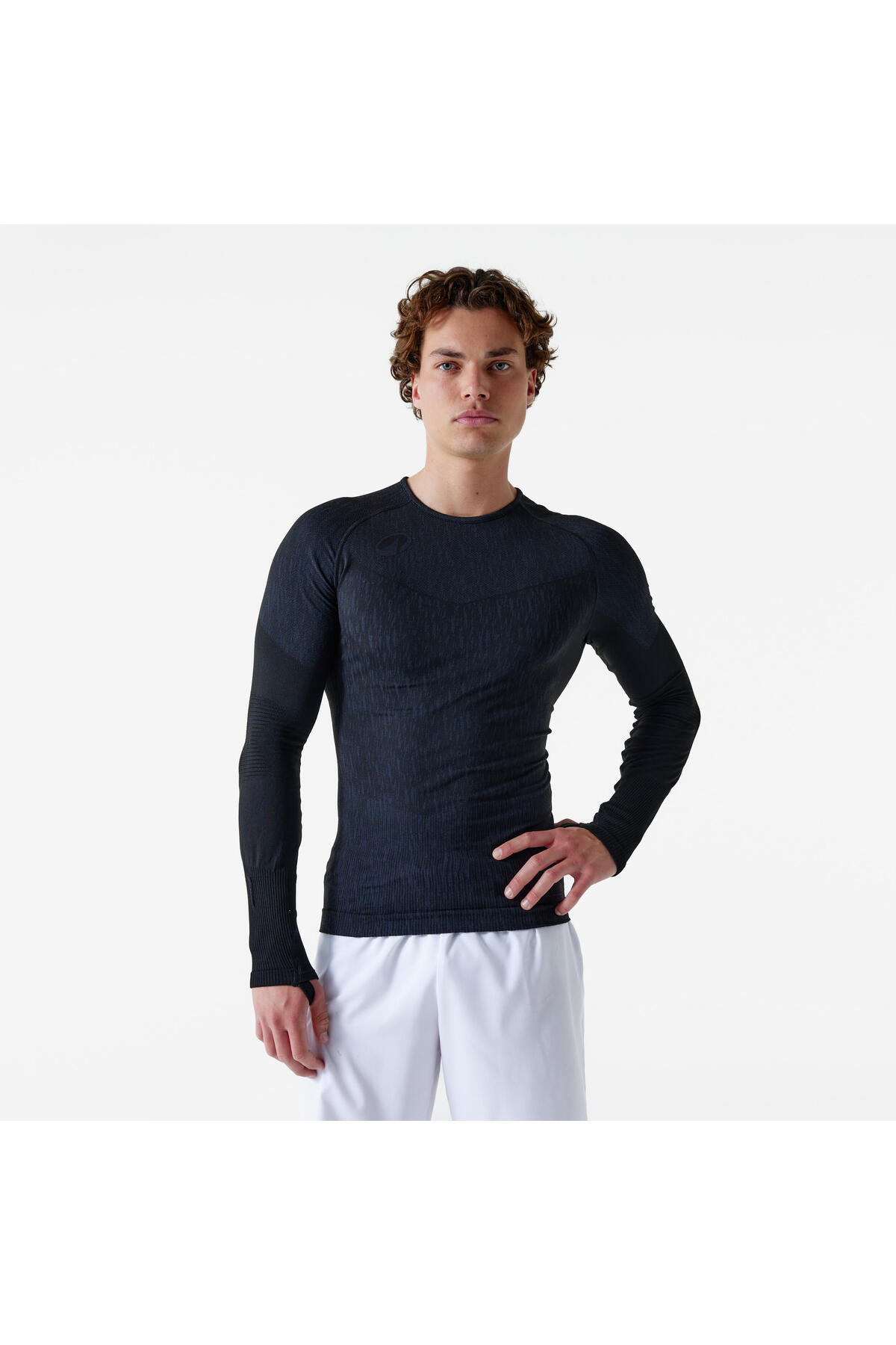 Decathlon Kipsta Futbol Uzun Kollu Termal İçlik - Siyah - Keepdry görsel 6