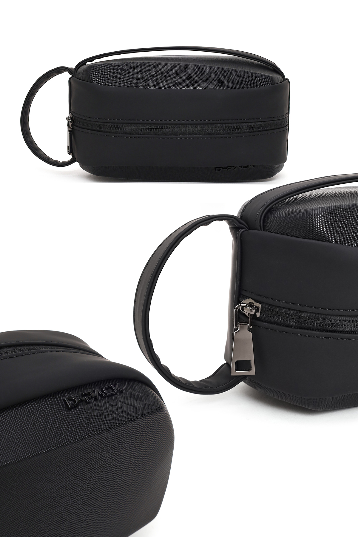 Derimod D-Pack Erkek Siyah Mini El Çantası 25WBD3070HC görsel 5