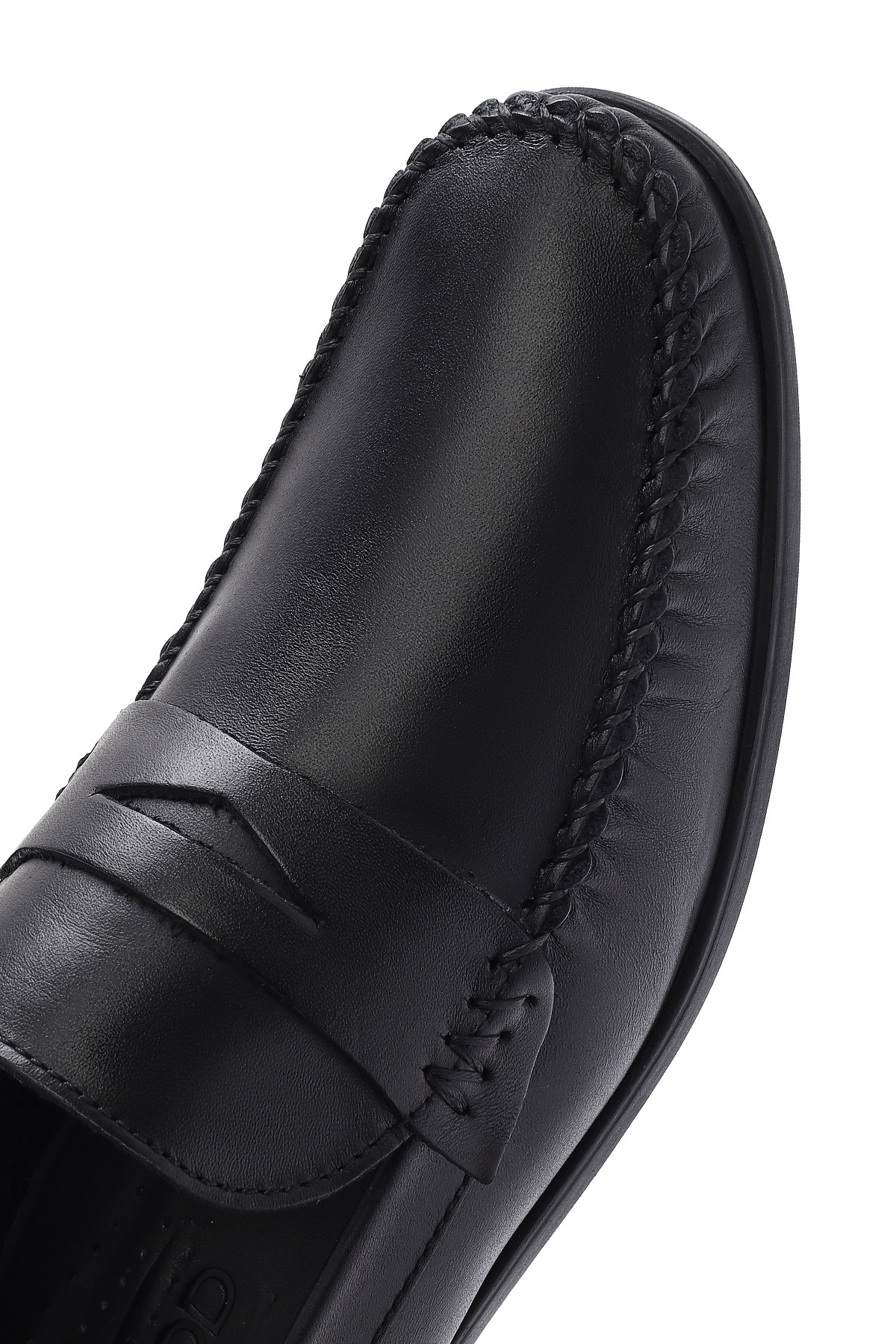 Derimod Erkek Siyah Deri Loafer 26SFD754118 görsel 8
