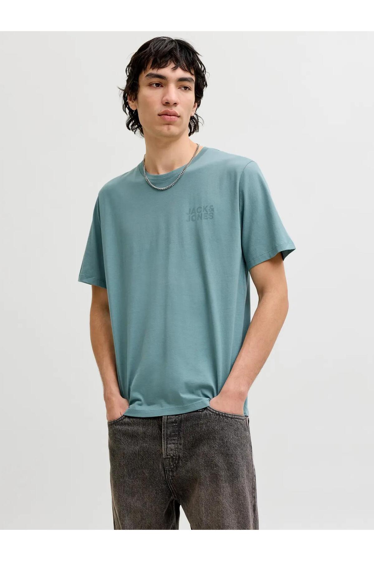 تی‌شرت مردانه طرح JJECORP جک اند جونز تی شرت Jack & Jones