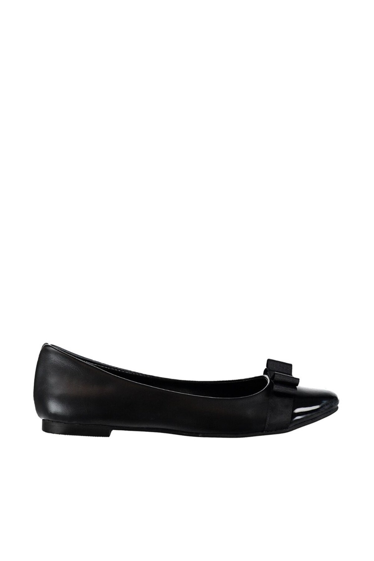 Fox Shoes Siyah Kadın Babet D726019509 görsel 6