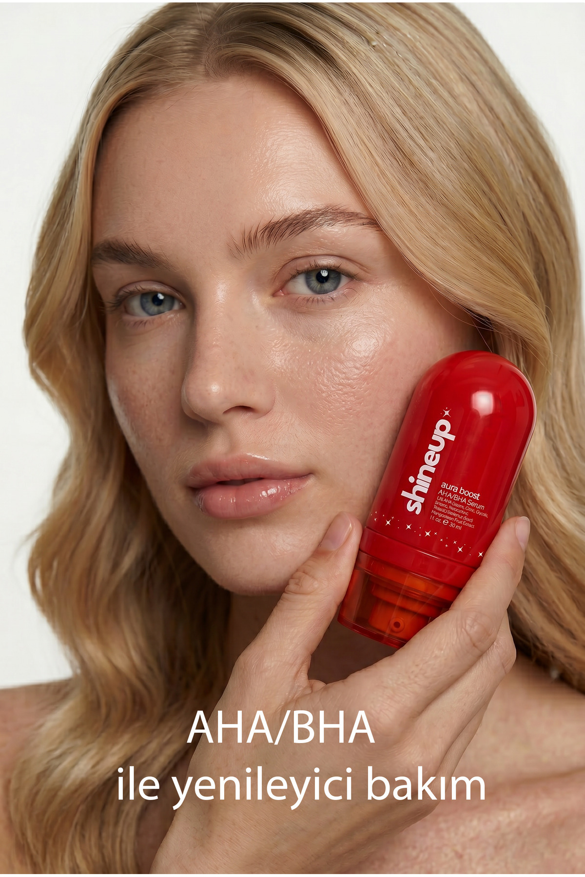 Aura Boost AHA BHA Serum 30 ml | %10 AHA %2 BHA Peeling Etkili Cilt Tonu Eşitleyici & Yenileyici — AURABOOST-001 — تصویر 4 از 7